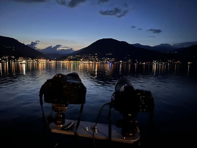 Lavena Ponte Tresa di notte